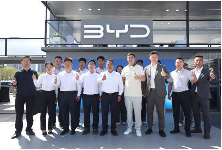 比亚迪全新海狮05 DM‑i/EV双版齐发 亮相新疆五一国际车展